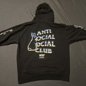 Anti Social Social Club Black Hoodie